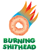 The official logo of the Burning Shithead Festival.
